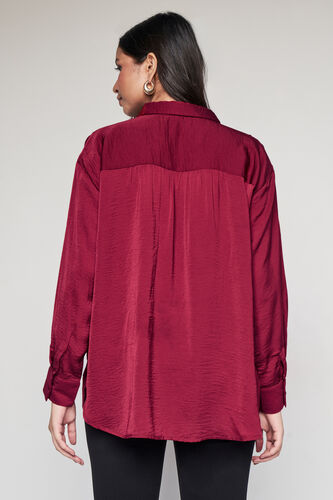 Scarlet Solid Top, Red, image 3